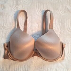 Soma 36D Full Coverage Shaping underwire tan medium nude cream bra